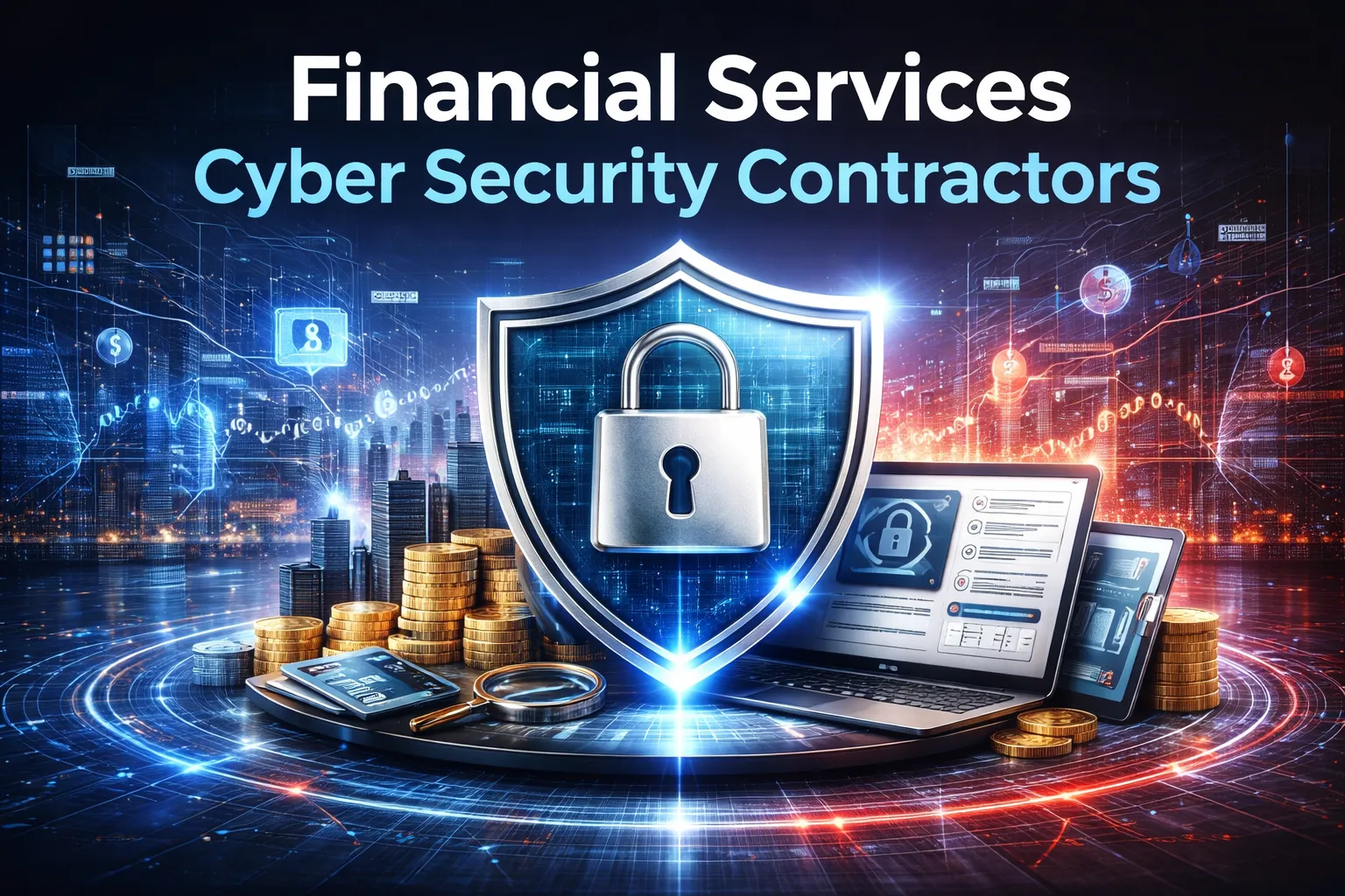 Financial Services Cyber Security Contractors Graphic