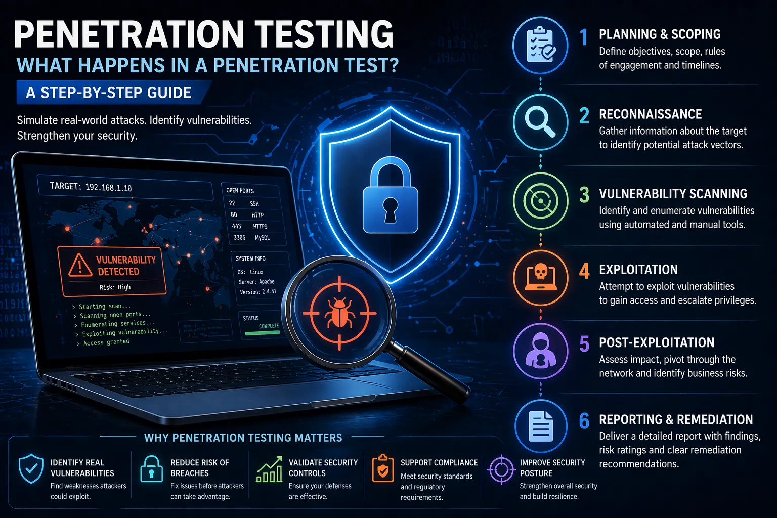 What Happens During a Penetration Test? Step-by-Step Guide