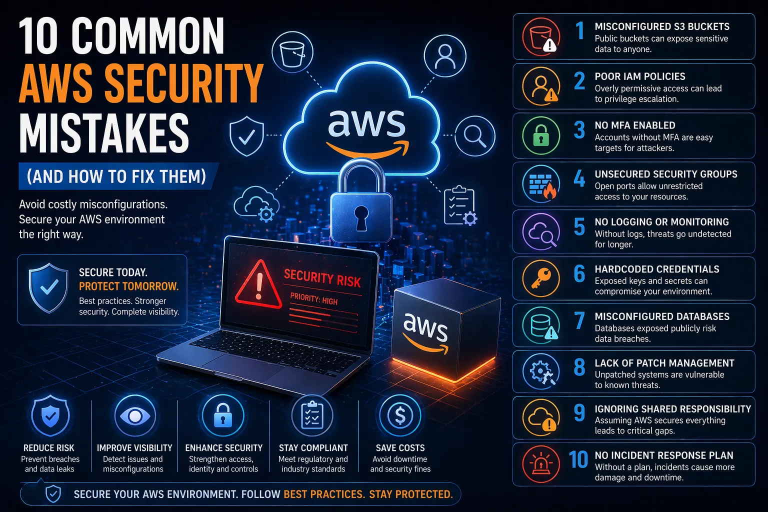 Common AWS Security Mistakes (And How to Fix Them)