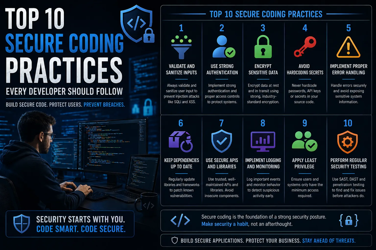 Top 10 Secure Coding Practices